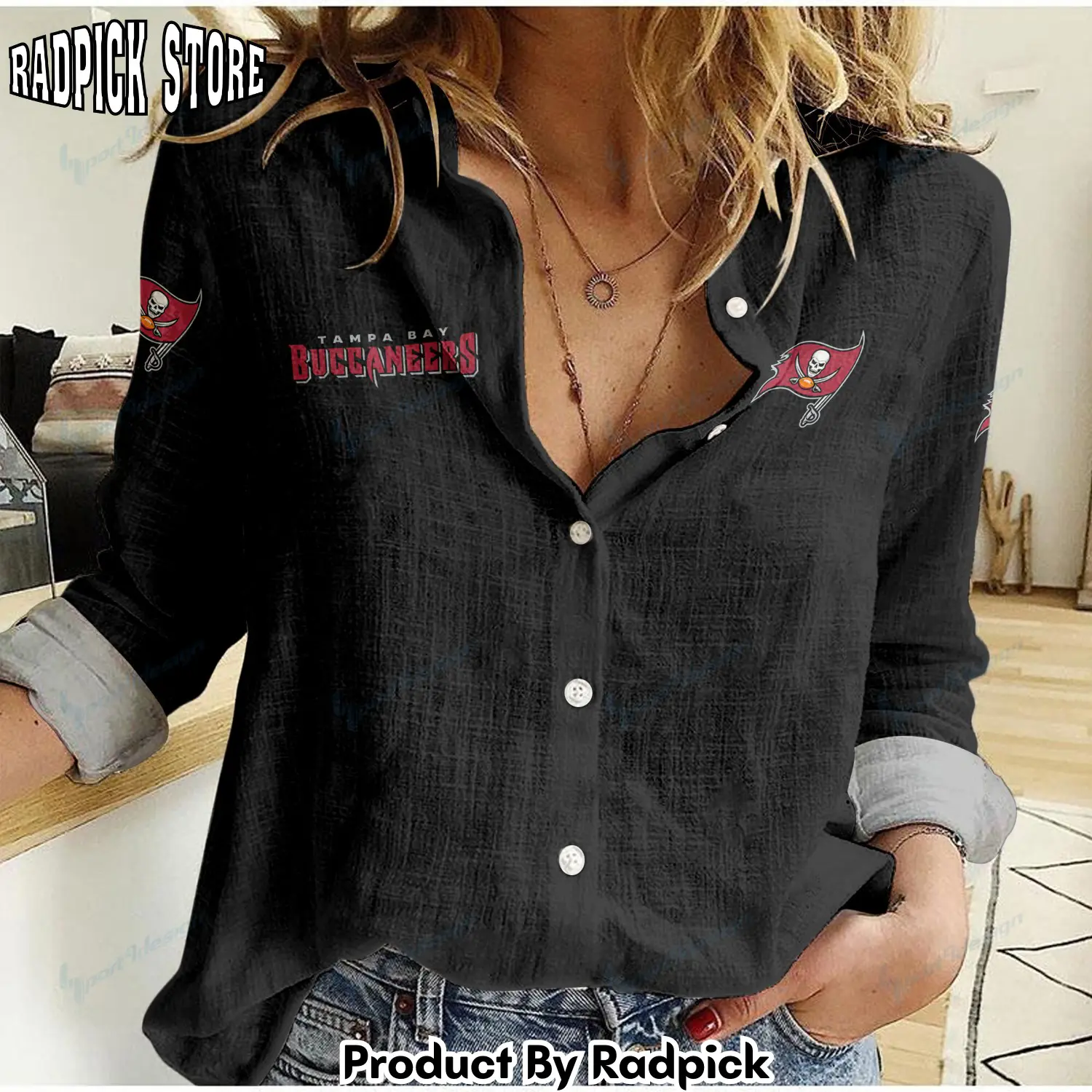 Radpick tampa bay buccaneers woman shirt rp66297